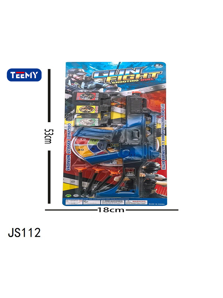 PISTOLA CON TIRO AL BLANCO, PRECIO PUBLICADO ES AL POR MAYOR Y DEBEN SER 3 UNIDADES DEL MISMO  1