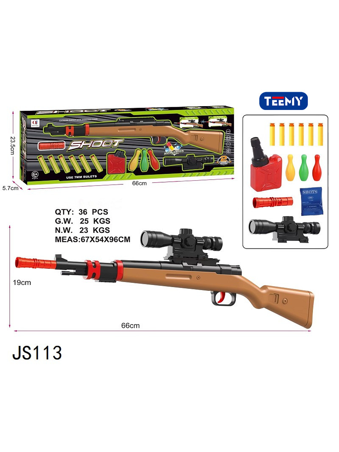 PISTOLA CON TIRO AL BLANCO, PRECIO PUBLICADO ES AL POR MAYOR Y DEBEN SER 3 UNIDADES DEL MISMO  1