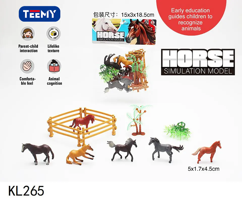 CABALLOS GRANJA, 3 DEL MISMO POR MAYOR  (KL265) 1