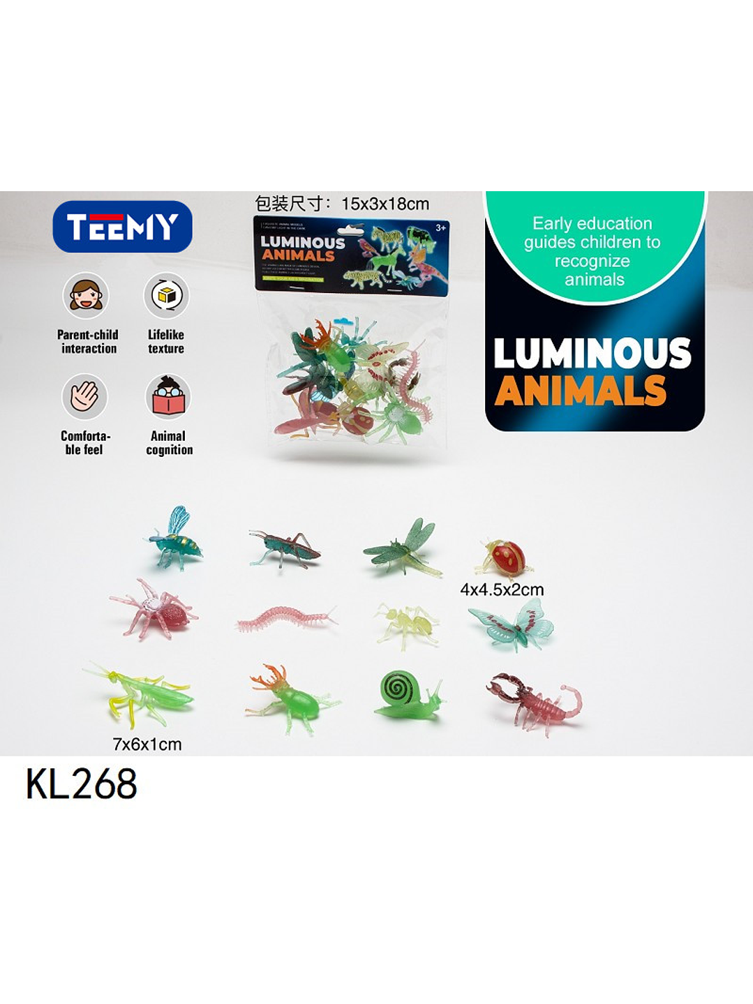 INSECTOS JUGUETE BRILLAN EN LA OSCURIDAD , PRECIO PUBLICADO ES AL POR MAYOR Y DEBEN SER 3 UNIDADES DEL MISMO  1