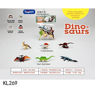 DINOSAURIOS JUGUETE , PRECIO PUBLICADO ES AL POR MAYOR Y DEBEN SER 3 UNIDADES DEL MISMO 