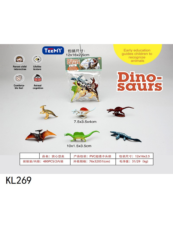 DINOSAURIOS JUGUETE , PRECIO PUBLICADO ES AL POR MAYOR Y DEBEN SER 3 UNIDADES DEL MISMO  1