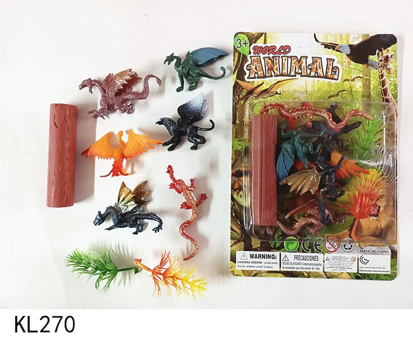 DRAGONES , 3 DEL MISMO POR MAYOR  (KL270) 1