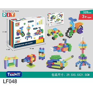 BLOQUES ARMABLES 320 PIEZAS  , PRECIO PUBLICADO ES AL POR MAYOR Y DEBEN SER 3 UNIDADES DEL MISMO 