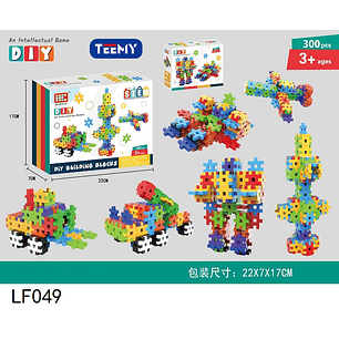 BLOQUES ARMABLES 300 PIEZAS  , PRECIO PUBLICADO ES AL POR MAYOR Y DEBEN SER 3 UNIDADES DEL MISMO 