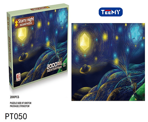 PUZZLE 2000 PIEZAS, PRECIO PUBLICADO ES AL POR MAYOR Y DEBEN SER 3 UNIDADES DEL MISMO 