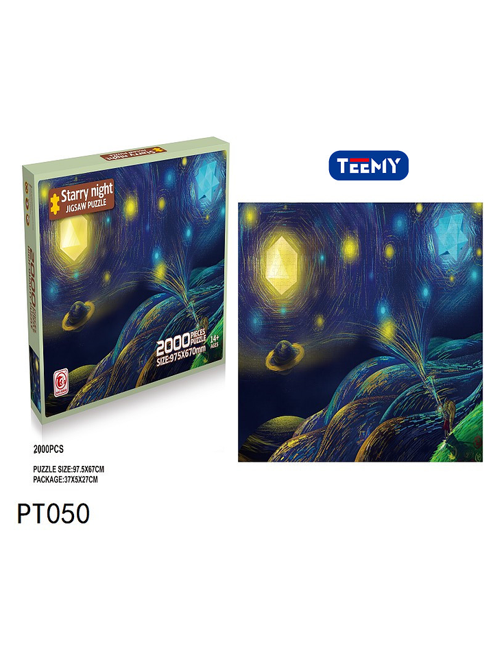 PUZZLE 2000 PIEZAS, PRECIO PUBLICADO ES AL POR MAYOR Y DEBEN SER 3 UNIDADES DEL MISMO  1