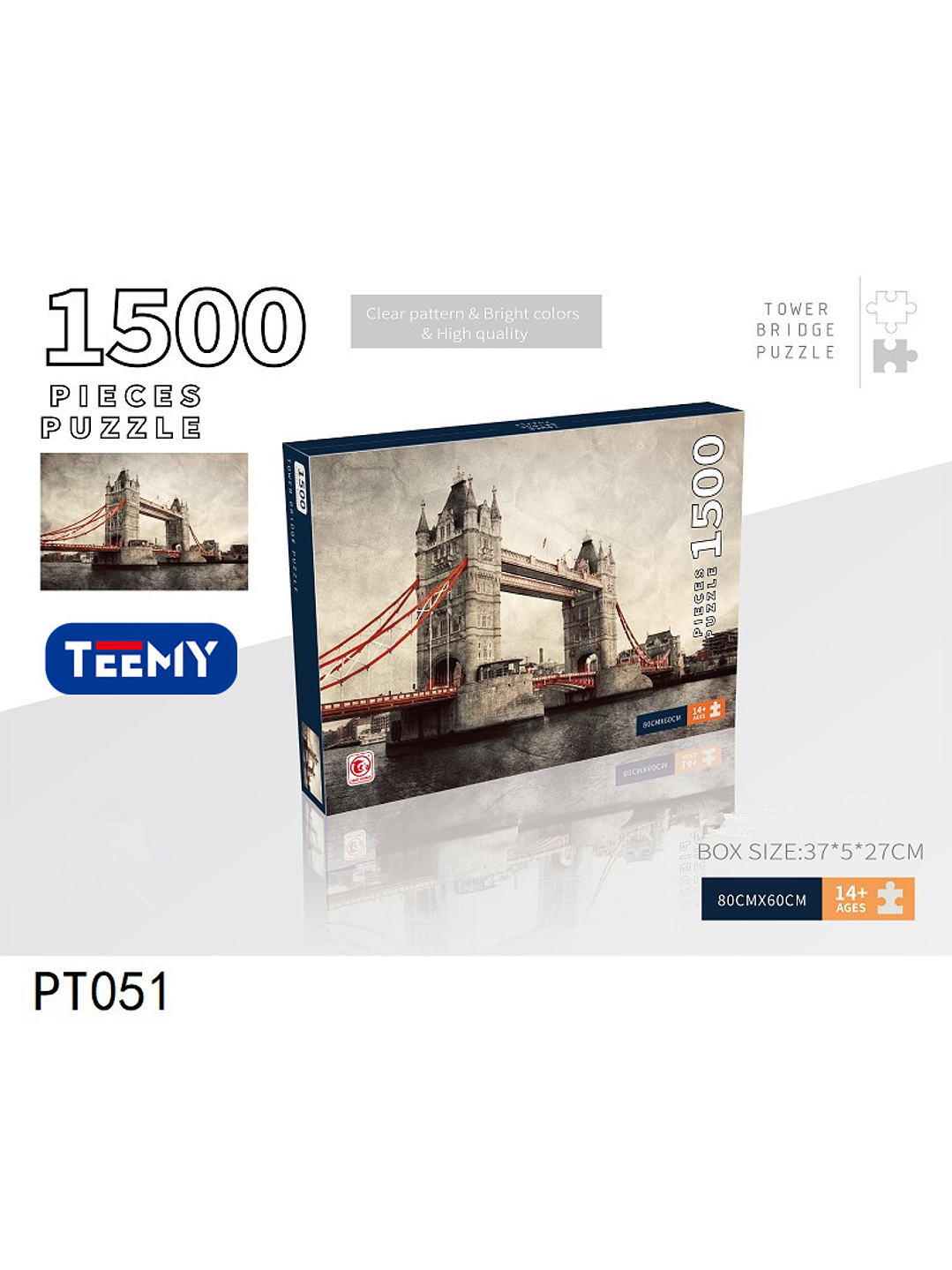 PUZZLE 1500 PIEZAS, PRECIO PUBLICADO ES AL POR MAYOR Y DEBEN SER 3 UNIDADES DEL MISMO  1