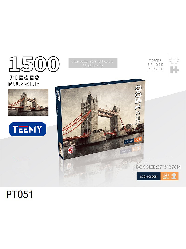 PUZZLE 1500 PIEZAS, PRECIO PUBLICADO ES AL POR MAYOR Y DEBEN SER 3 UNIDADES DEL MISMO  1