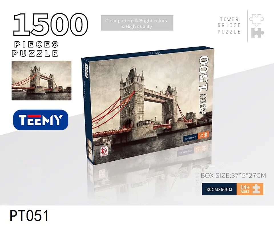 PUZZLE 1500 PIEZAS, 3 DEL MISMO POR MAYOR  (PT051) 1