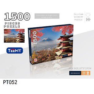 PUZZLE 1500 PIEZAS, PRECIO PUBLICADO ES AL POR MAYOR Y DEBEN SER 3 UNIDADES DEL MISMO 