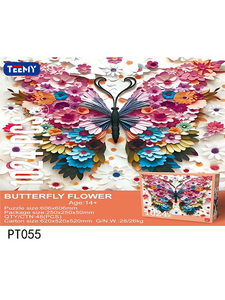 PUZZLE 1024 PIEZAS, PRECIO PUBLICADO ES AL POR MAYOR Y DEBEN SER 3 UNIDADES DEL MISMO  1