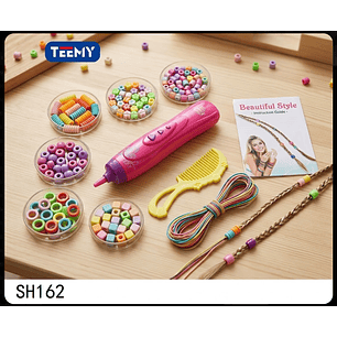 JUEGO DE MANUALIDADES PARA EL CABELLO, PRECIO PUBLICADO ES AL POR MAYOR Y DEBEN SER 3 UNIDADES DEL MISMO 