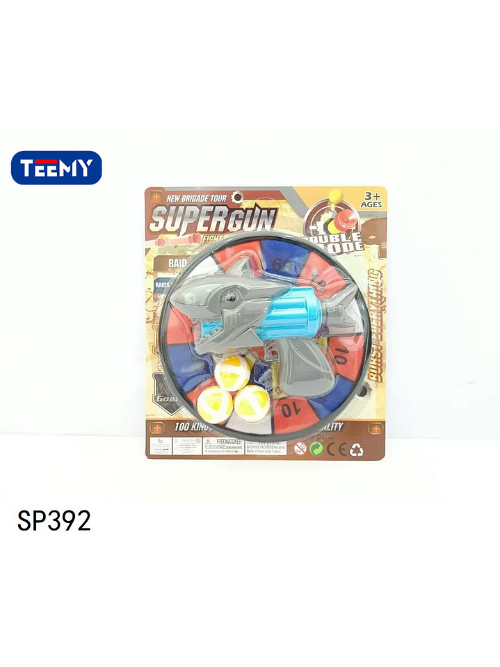 PISTOLA TIRO AL BLANCO, PRECIO PUBLICADO ES AL POR MAYOR Y DEBEN SER 3 UNIDADES DEL MISMO  2