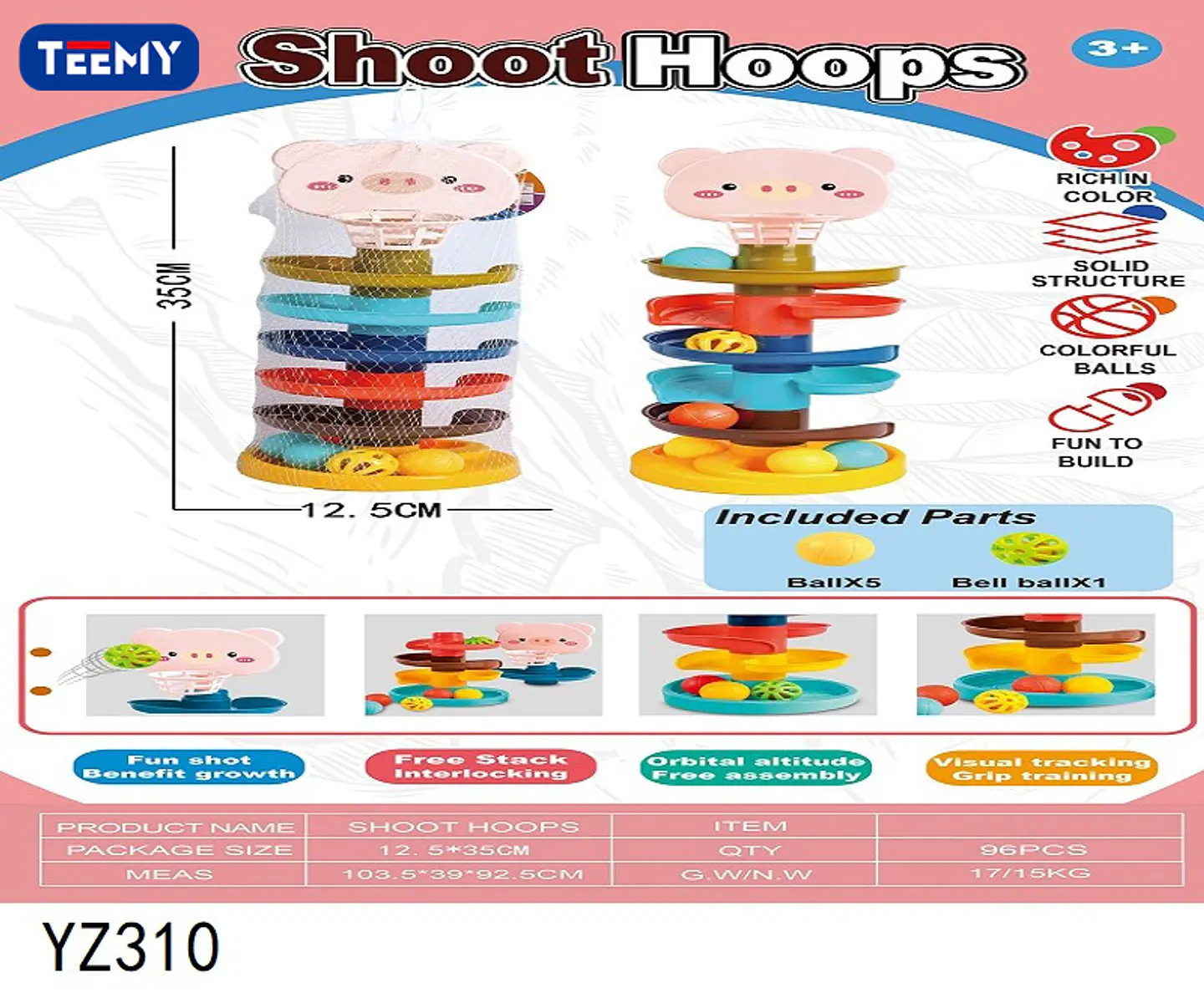 JUEGO DIDACTICO, 3 DEL MISMO POR MAYOR  (YZ310) 2