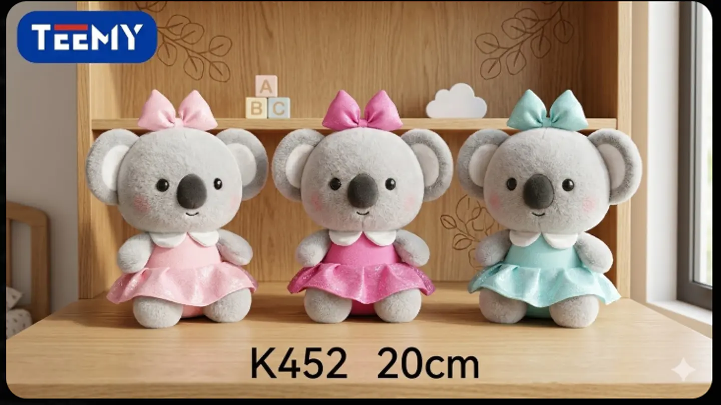PELUCHE KOALA 20 CM, 3 DEL MISMO POR MAYOR  (K452) 1