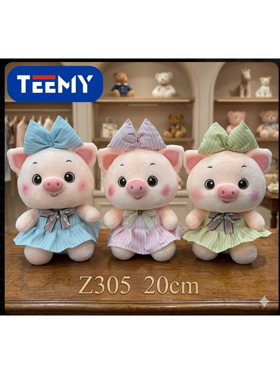 PELUCHE VACA 20 CM, PRECIO PUBLICADO ES AL POR MAYOR Y DEBEN SER 3 UNIDADES DEL MISMO  1