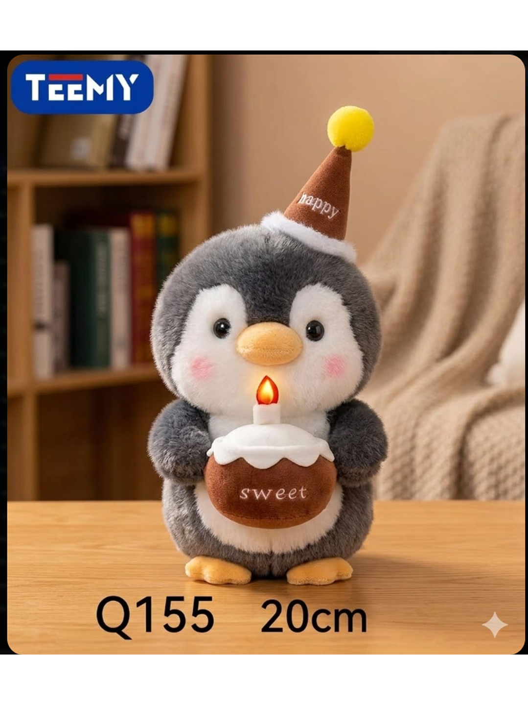 PELUCHE PINGUINO 20 CM , PRECIO PUBLICADO ES AL POR MAYOR Y DEBEN SER 3 UNIDADES DEL MISMO  1