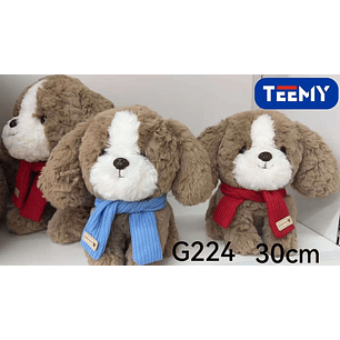 PELUCHE PERRO 30 CM, PRECIO PUBLICADO ES AL POR MAYOR Y DEBEN SER 3 UNIDADES DEL MISMO 
