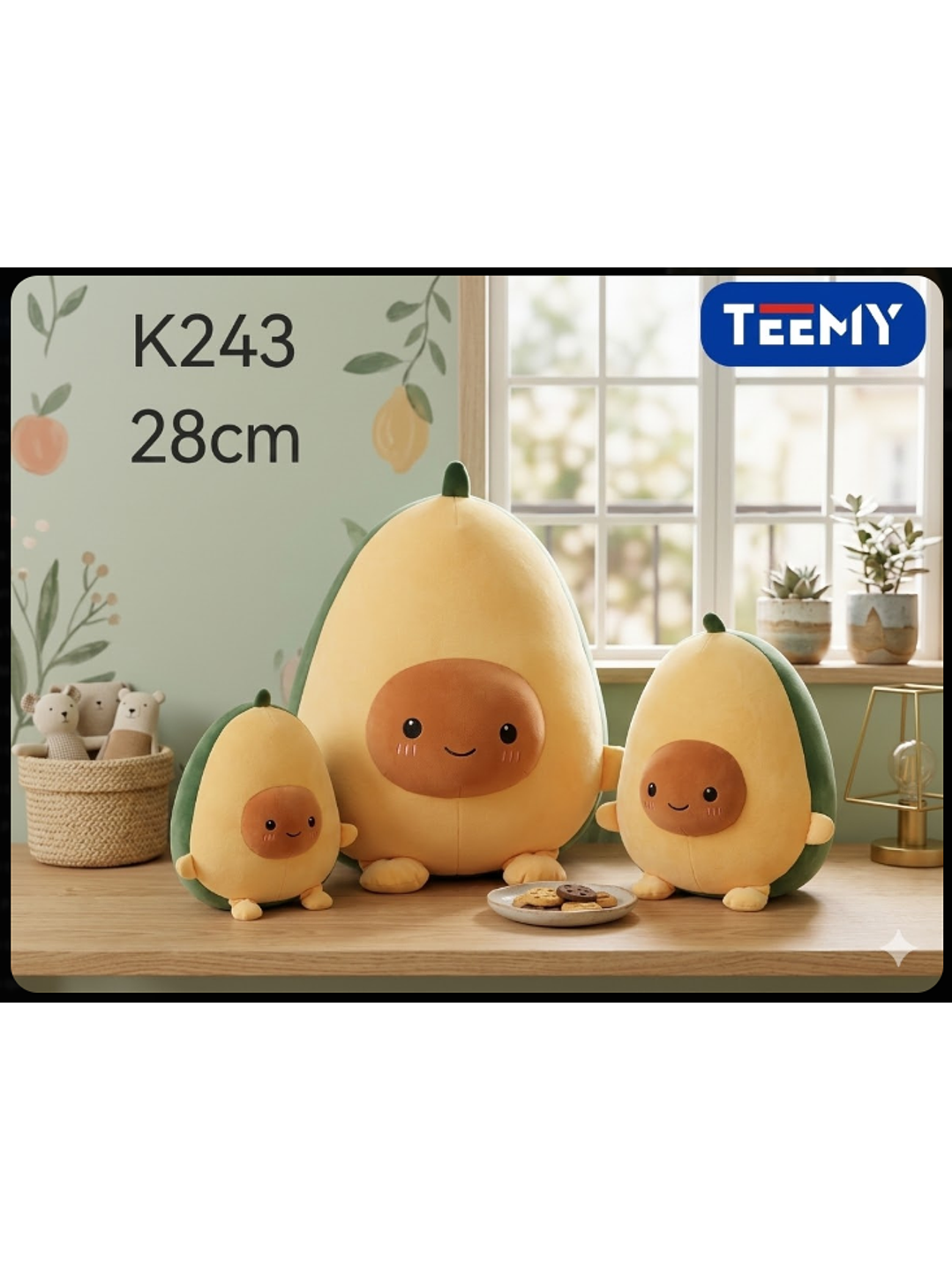 PELUCHE PALTA 28 CM, PRECIO PUBLICADO ES AL POR MAYOR Y DEBEN SER 3 UNIDADES DEL MISMO  1