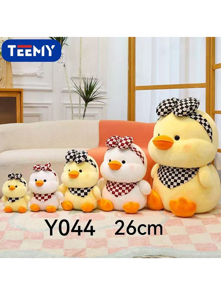 PELUCHE PATO 26 CM , PRECIO PUBLICADO ES AL POR MAYOR Y DEBEN SER 3 UNIDADES DEL MISMO  1