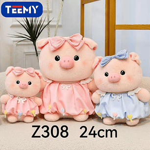 PELUCHE CHANCHO 24 CM , PRECIO PUBLICADO ES AL POR MAYOR Y DEBEN SER 3 UNIDADES DEL MISMO 