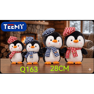 PELUCHE PINGUINO 28 CM , PRECIO PUBLICADO ES AL POR MAYOR Y DEBEN SER 3 UNIDADES DEL MISMO 