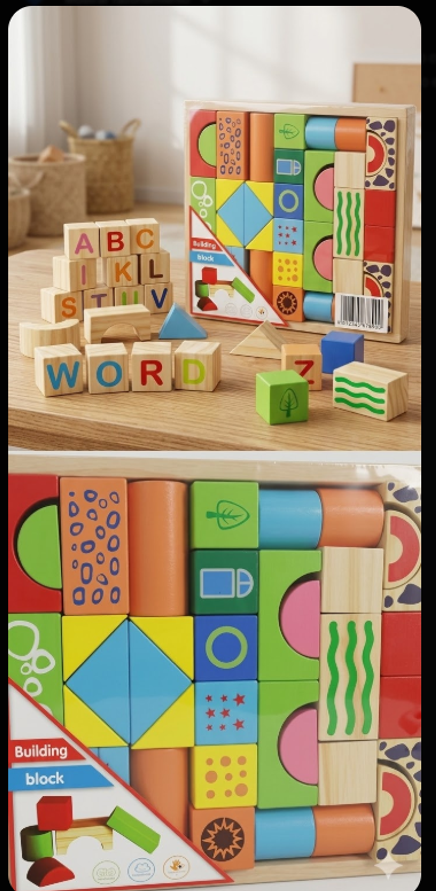 JUGUETE DIDACTICO DE ENCAJE, PRECIO PUBLICADO ES AL POR MAYOR Y DEBEN SER 3 UNIDADES DEL MISMO  (A01881) 1