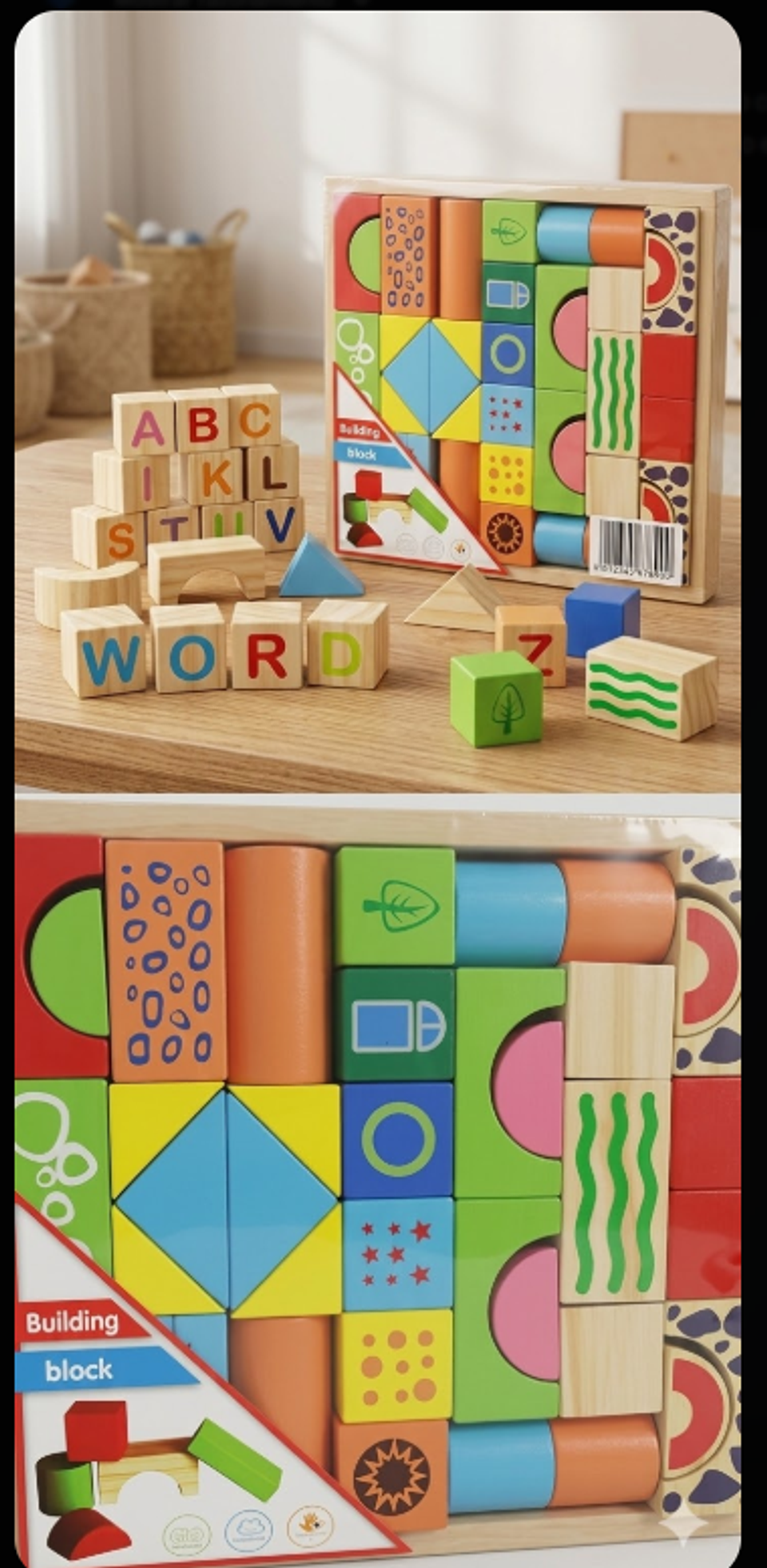 JUGUETE DIDACTICO DE ENCAJE, PRECIO PUBLICADO ES AL POR MAYOR Y DEBEN SER 3 UNIDADES DEL MISMO  (A01881) 1