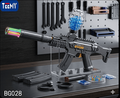 PISTOLA DE HIDROGEL CON LUCES, PRECIO PUBLICADO ES AL POR MAYOR Y DEBEN SER 3 UNIDADES DEL MISMO  (BG028)