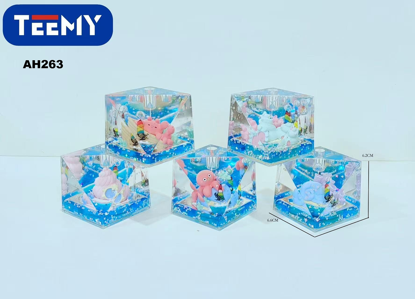 JUGUETE SENSORIAL CON LIQUIDO ANIMALES MARINOS,  PRECIO PUBLICADO ES AL POR MAYOR Y DEBEN SER 3 UNIDADES DEL MISMO  1