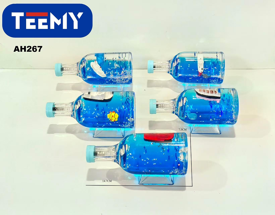 JUGUETE SENSORIAL CON LIQUIDO,  PRECIO PUBLICADO ES AL POR MAYOR Y DEBEN SER 3 UNIDADES DEL MISMO  1