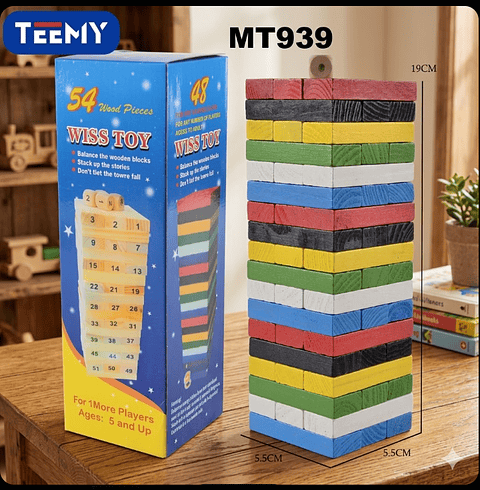 JENGA , PRECIO PUBLICADO ES AL POR MAYOR Y DEBEN SER 3 UNIDADES DEL MISMO 