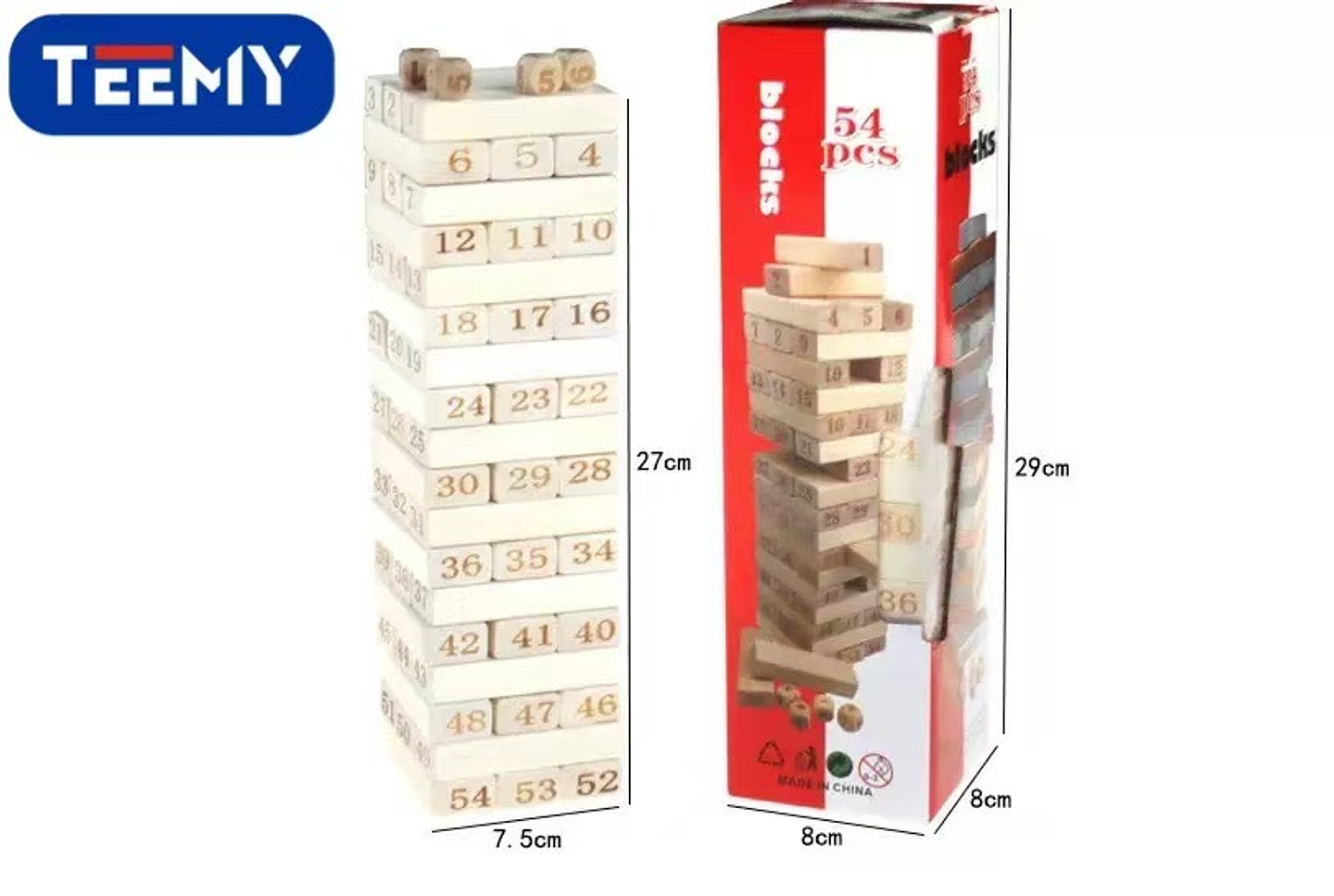 JENGA , PRECIO PUBLICADO ES AL POR MAYOR Y DEBEN SER 3 UNIDADES DEL MISMO  1