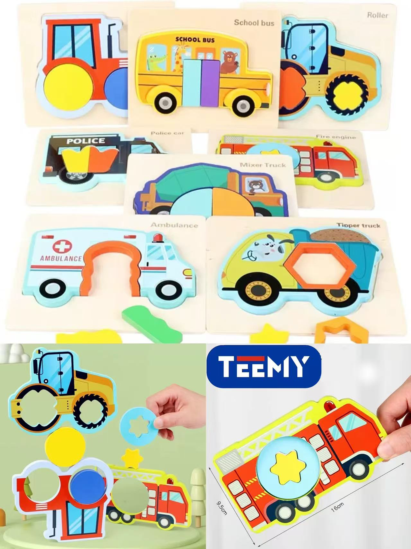 PUZZLE DIDACTICO MADERA PAQUETE 12 PIEZAS  1