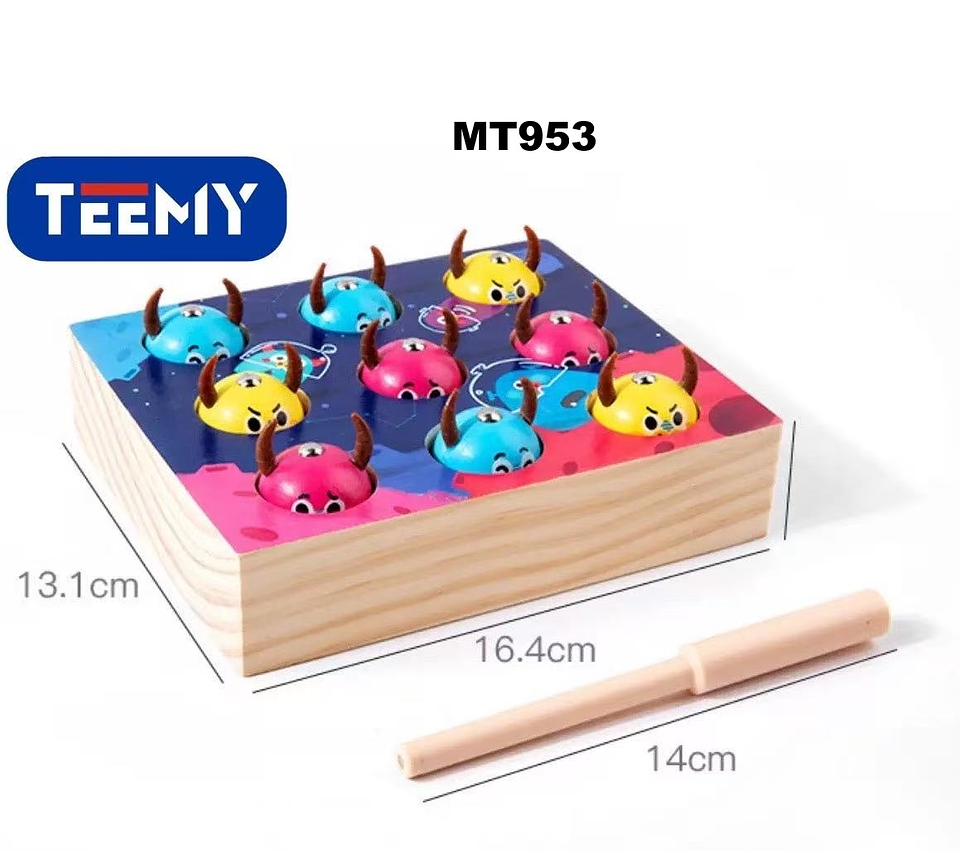 JUEGO PESCA MADERA , PRECIO PUBLICADO ES AL POR MAYOR Y DEBEN SER 3 UNIDADES DEL MISMO  1