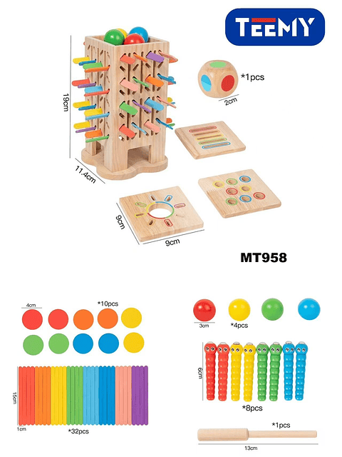 JUEGO DE MESA MADERA, 3 DEL MISMO POR MAYOR  (MT958)