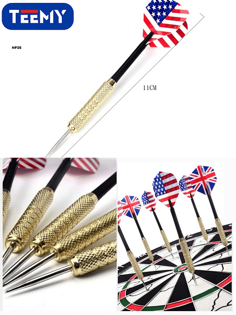 DARDOS PAQUETE 12 PIEZAS