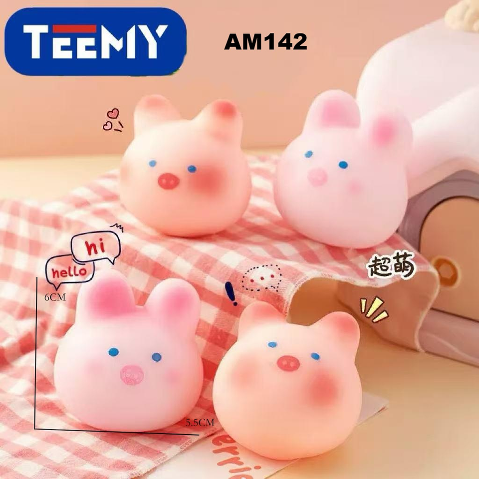 SQUISHY PAQUETE 12 PIEZAS 1