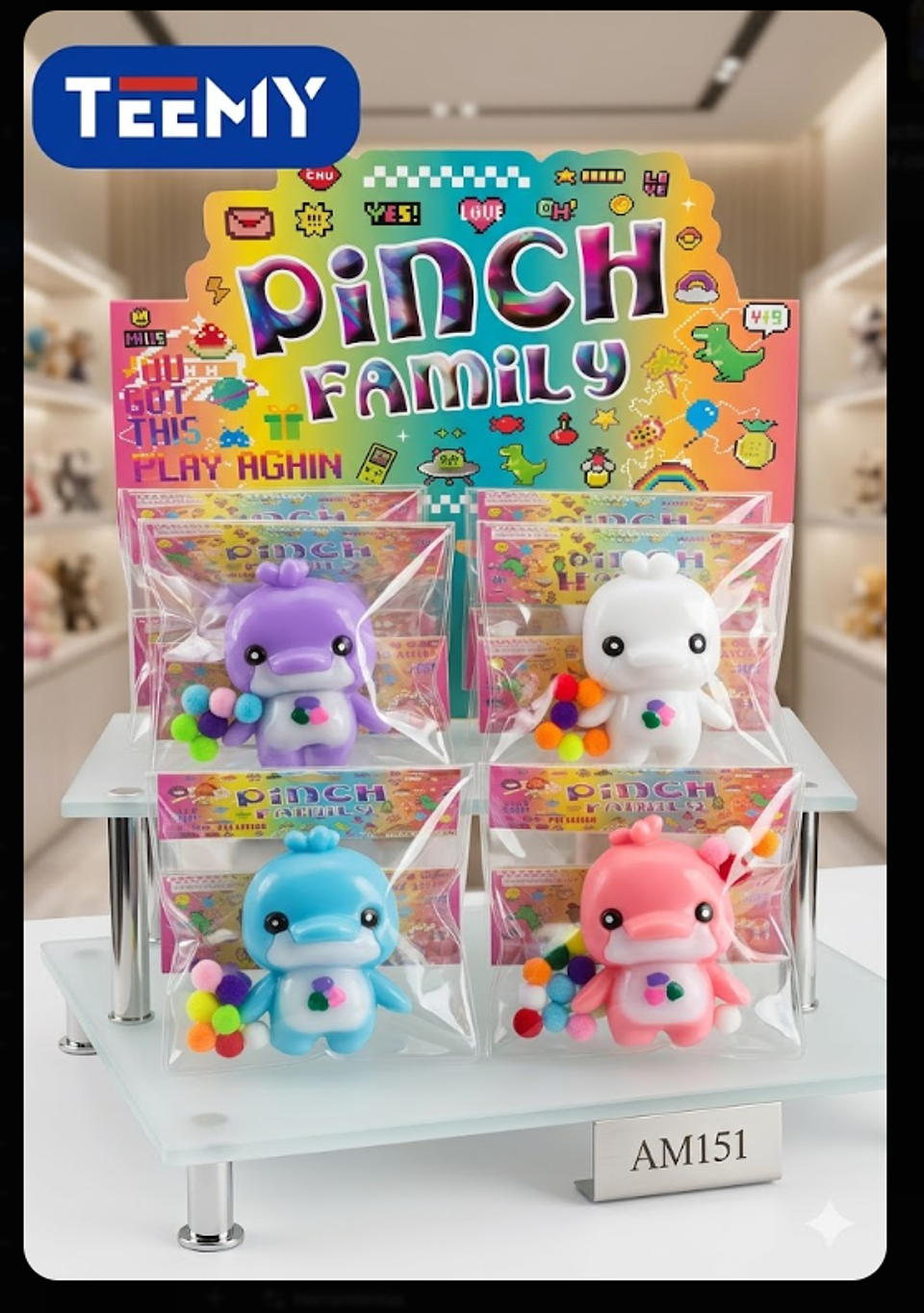 SQUISHY PAQUETE 16 PIEZAS 1