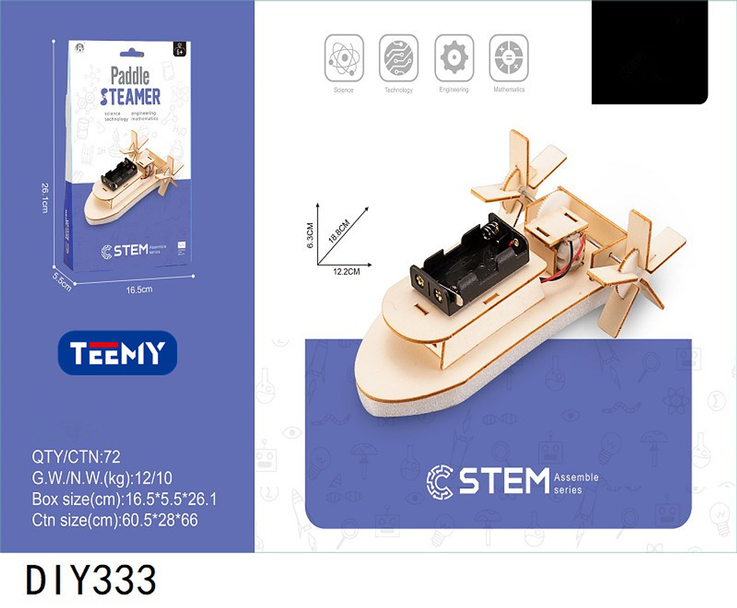 BOTE DE MADERA,  PRECIO PUBLICADO ES AL POR MAYOR Y DEBEN SER 3 UNIDADES DEL MISMO  1