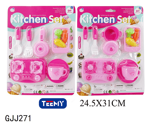 JUEGO DE COCINA, 3 DEL MISMO POR MAYOR  (GJJ271)