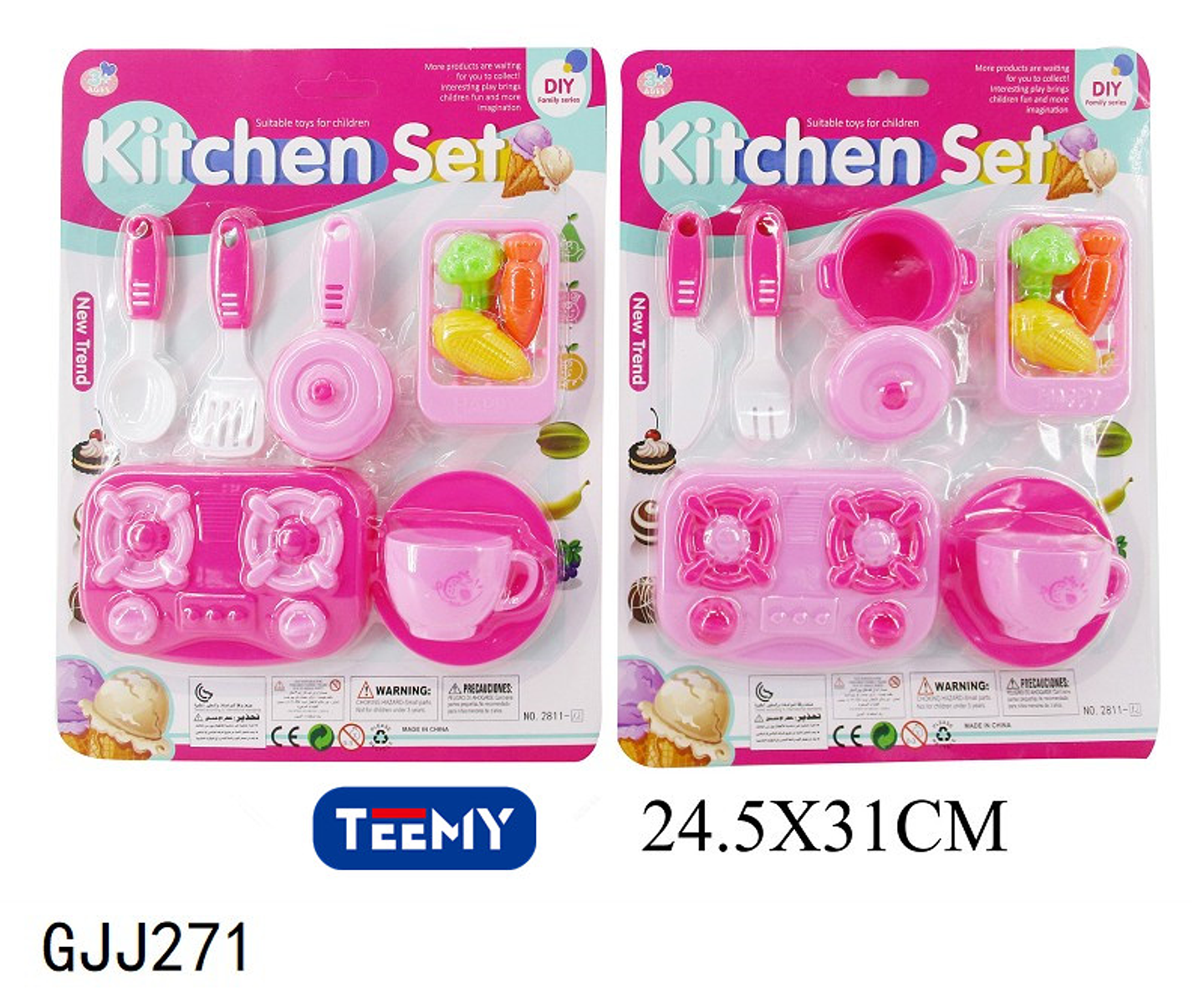 JUEGO DE COCINA, PRECIO PUBLICADO ES AL POR MAYOR Y DEBEN SER 3 UNIDADES DEL MISMO  1