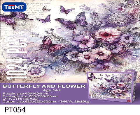 PUZZLE 1024 PIEZAS, 3 DEL MISMO POR MAYOR  (PT054)