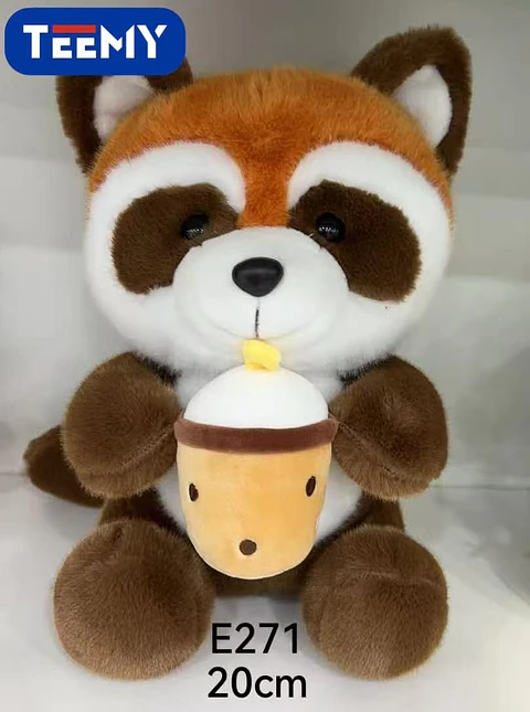 PELUCHE ZORRO 20 CM (E271),  3 DEL MISMO POR MAYOR