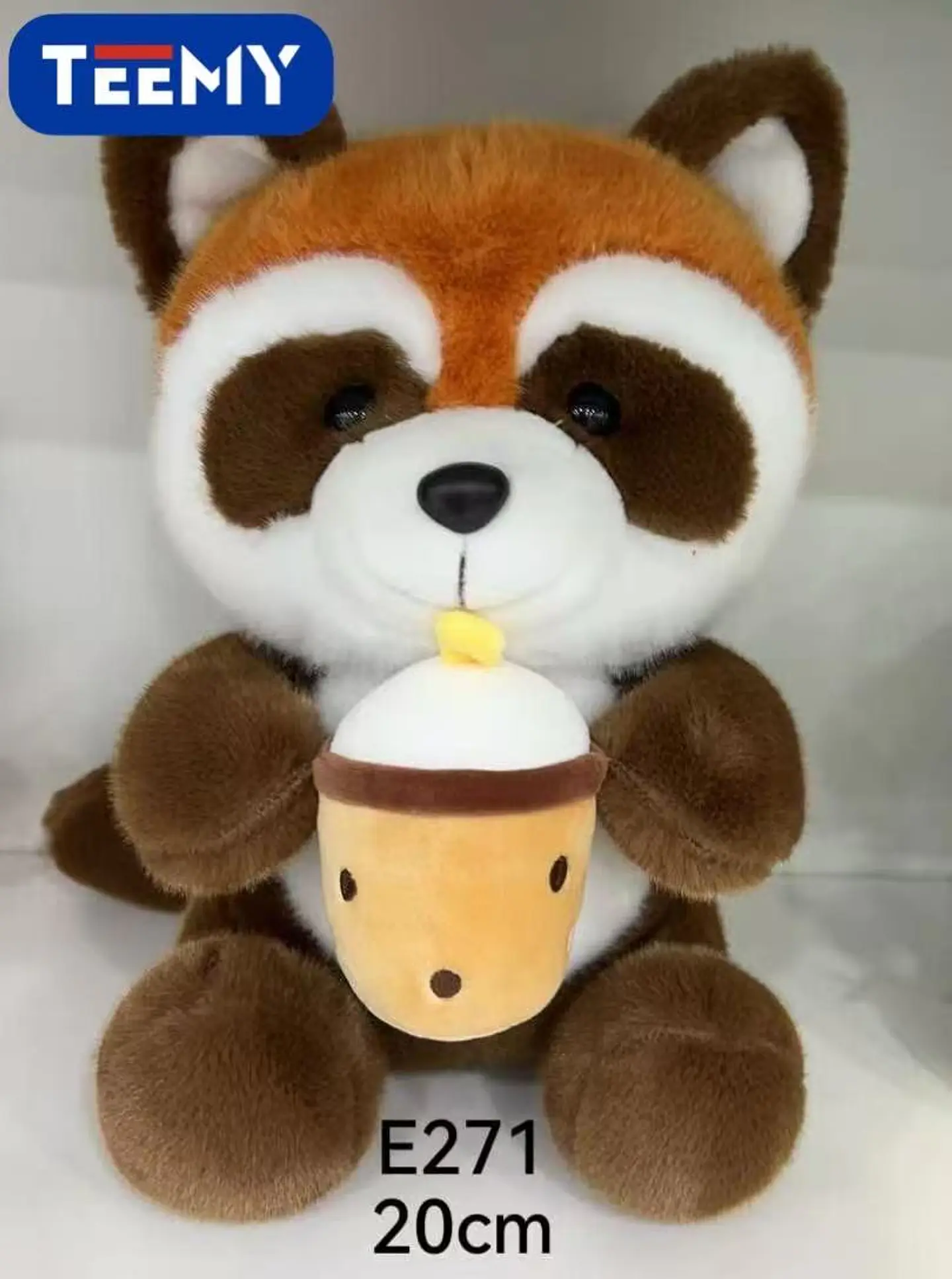 PELUCHE ZORRO 20 CM (E271),  3 DEL MISMO POR MAYOR 1