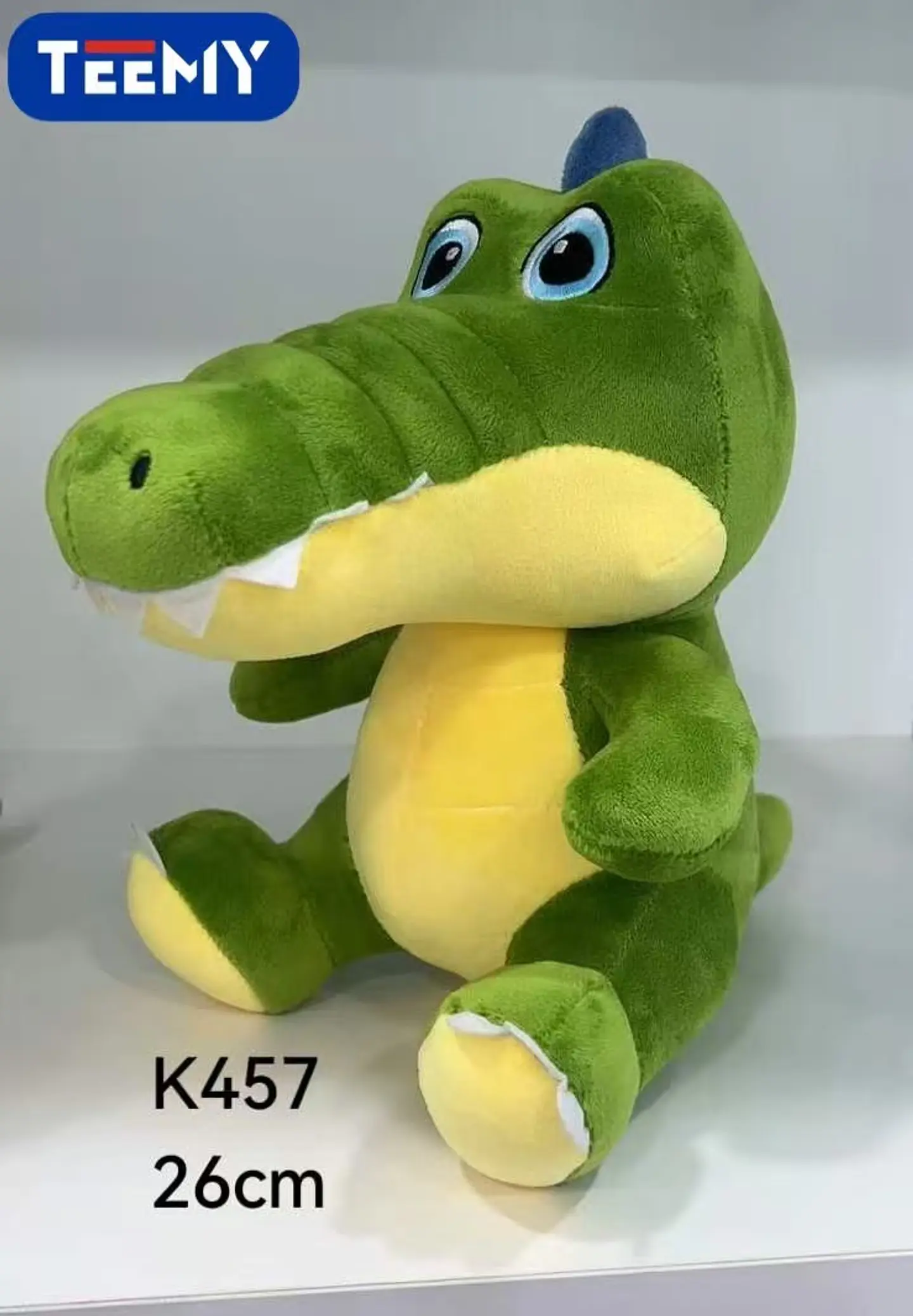 PELUCHE COCODRILO 26 CM (K457),  3 DEL MISMO POR MAYOR 1