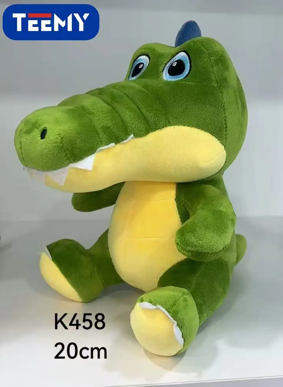 PELUCHE COCODRILO 20CM (K458),  3 DEL MISMO POR MAYOR 1