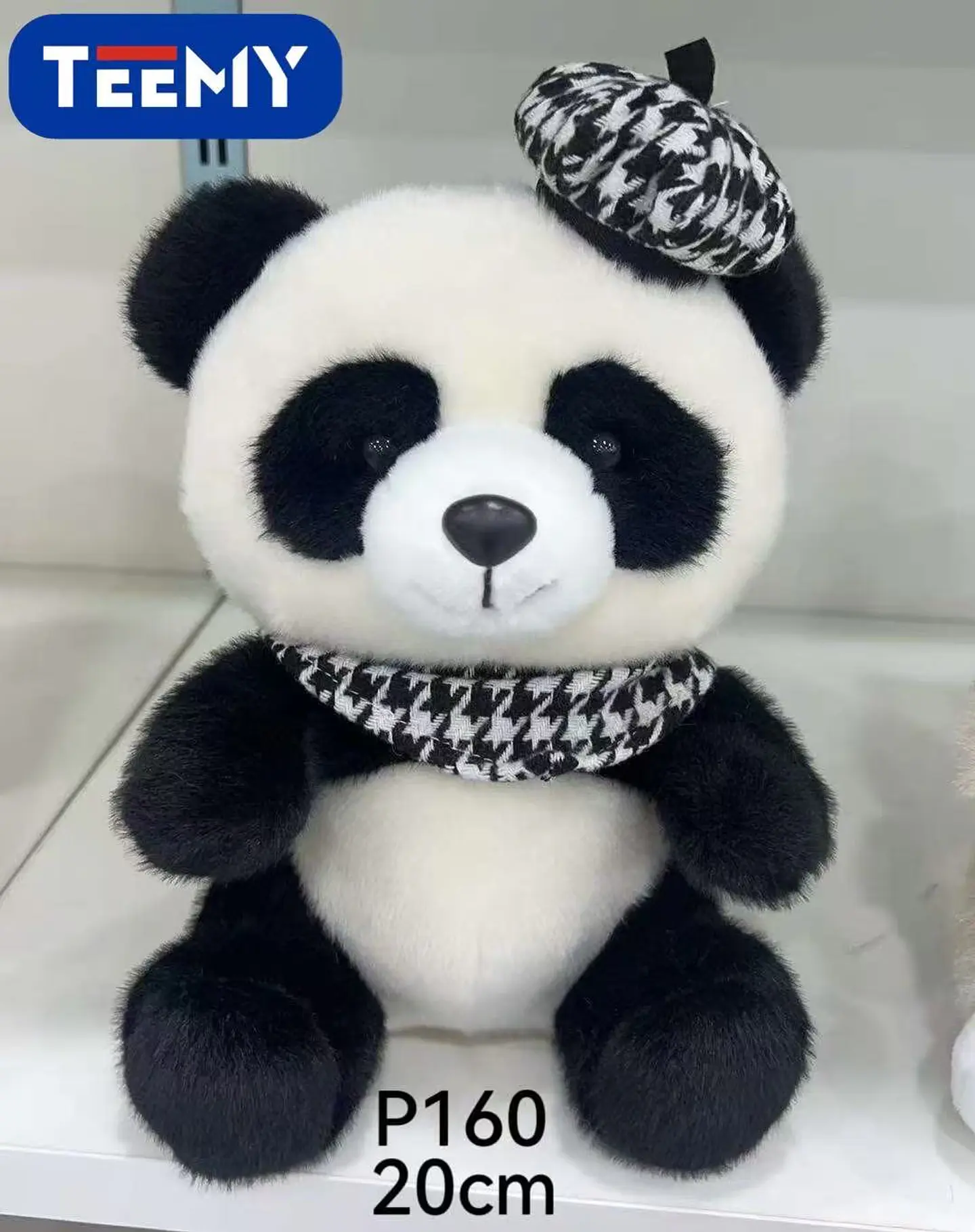 PELUCHE PANDA 20CM, 3 DEL MISMO POR MAYOR (P160) 1