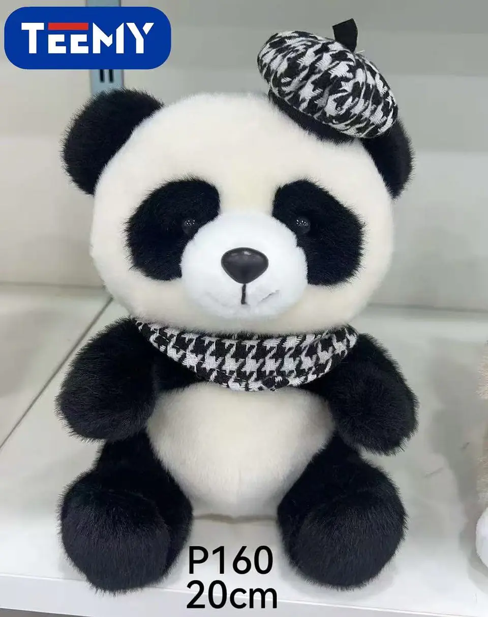 PELUCHE PANDA 20CM, 3 DEL MISMO POR MAYOR (P160) 1